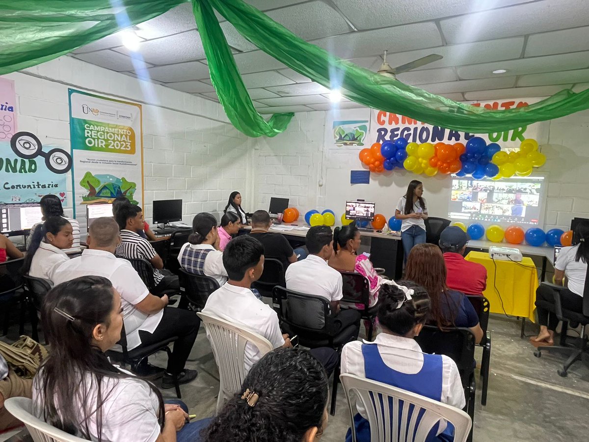 ClaudiaMolina8's tweet photo. Desde la Carpa 4 del Campamento Regional OIR 2023 la UDR Plato presente @ElOIRdelaRegion @UNAD_zcar #CampamentoOIRTerritorioDePazyVida https://t.co/Bq4vLBFdYn