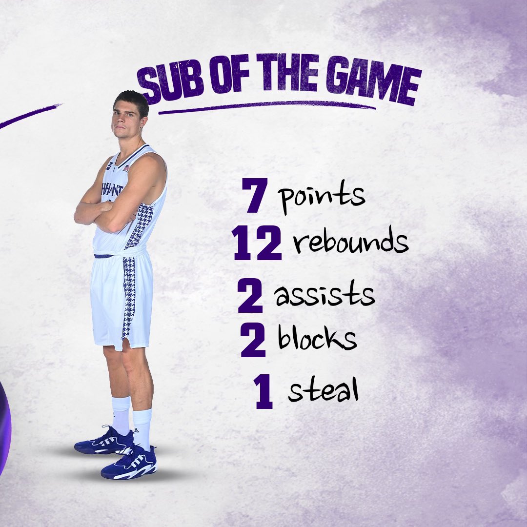 HPUMBB's tweet photo. It was a battle on the boards last night ➡️

Double-double for Hamilton 👊 team-high 12 rebounds for Potter

#GoHPU https://t.co/TjQWMo3ygn