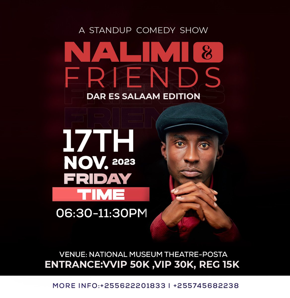 CarynKhan7's tweet photo. Got my ticket ready for the stand up comedy show this Friday organized by @NalimiJoseph get yours now. https://t.co/LEQHS4TnFI