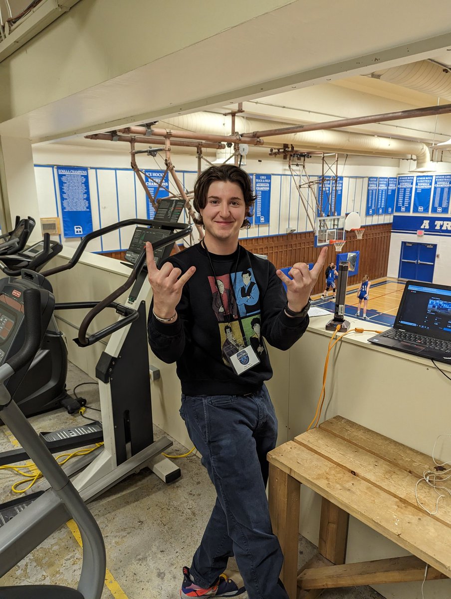 He gained notoriety as a broadcaster at <a href="/ofsaabasketball/">OFSAA Basketball</a> in 2018 and <a href="/Rileythero4/">Riley Thero</a> is back to broadcast EOSSAA Senior  Girls A Basketball today <a href="/renfrewraiders/">Renfrew Collegiate</a>