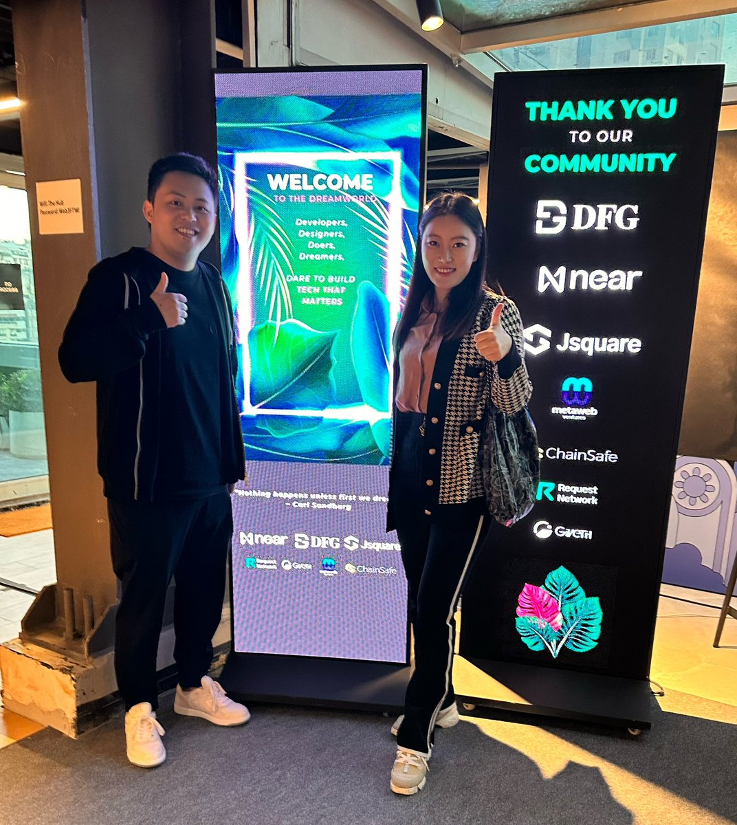 Thanks all for coming to our event! <a href="/DFG__Official/">DFG</a> <a href="/JSquare_co/">Jsquare</a> <a href="/MetaWebVC/">MetaWeb Ventures</a> 
See you next time!