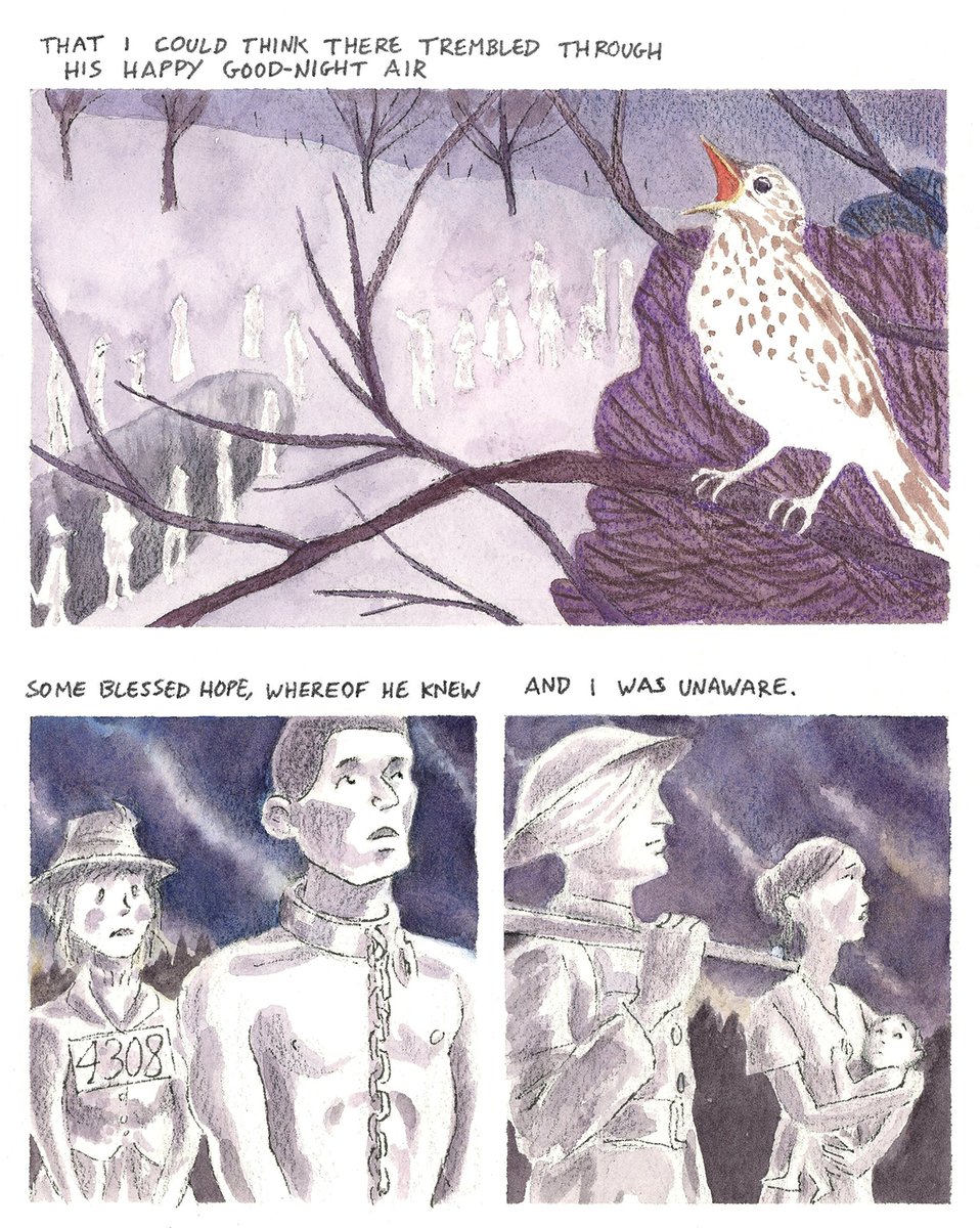 Plough's tweet photo. This week’s free ebook for Plough subscribers is “Poems to See By: A Comic Artist Interprets Great Poetry” by @jpeterscomics: https://t.co/35aDundUYn https://t.co/y7v8t7MM2x