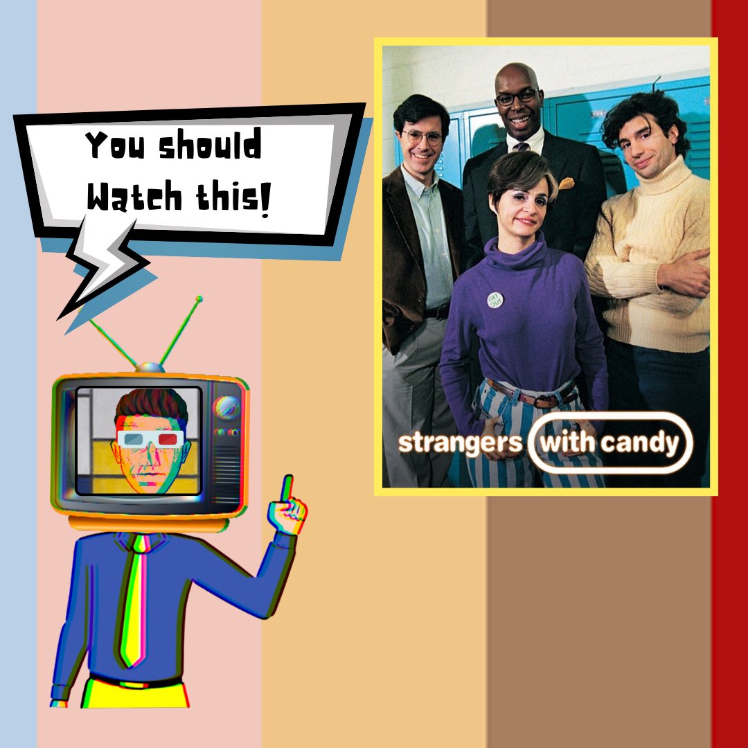 ComTriyou's tweet image. Strangers With Candy is one of the best! #comedy #TvSeries #sitcom #topten