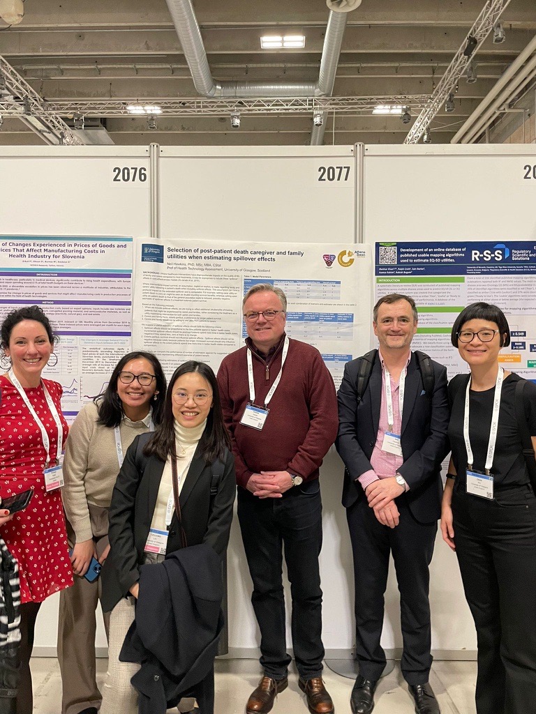 UofGHEHTA's tweet photo. Some of our team @ISPORorg in Copenhagen this week! https://t.co/Fk5fq6246p