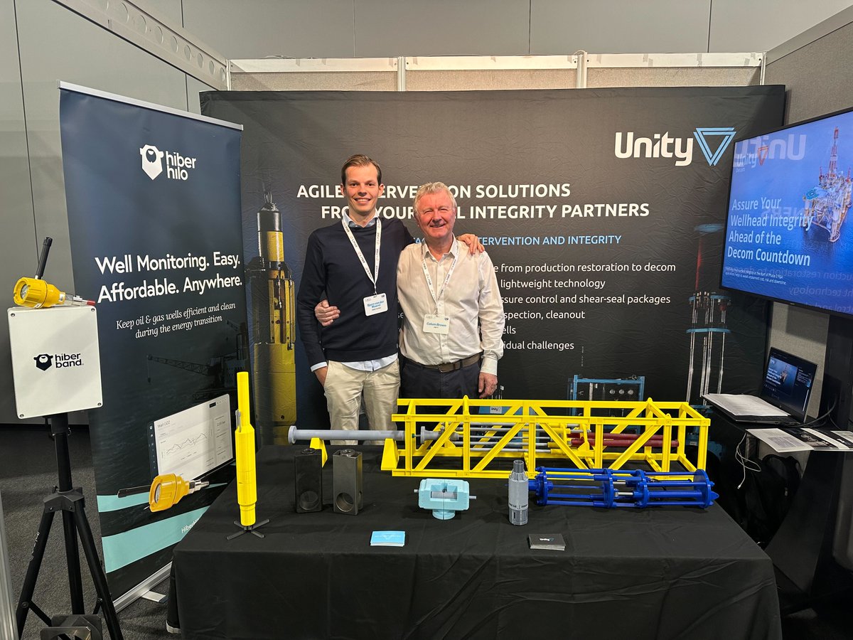 Thrilled to join our partner Unity at the SPE ICoTA 29th European Well Intervention Conference! 🌐 Today and tomorrow, let's explore innovative well monitoring solutions and discuss the latest industry advancements. Meet us at Unity's booth!