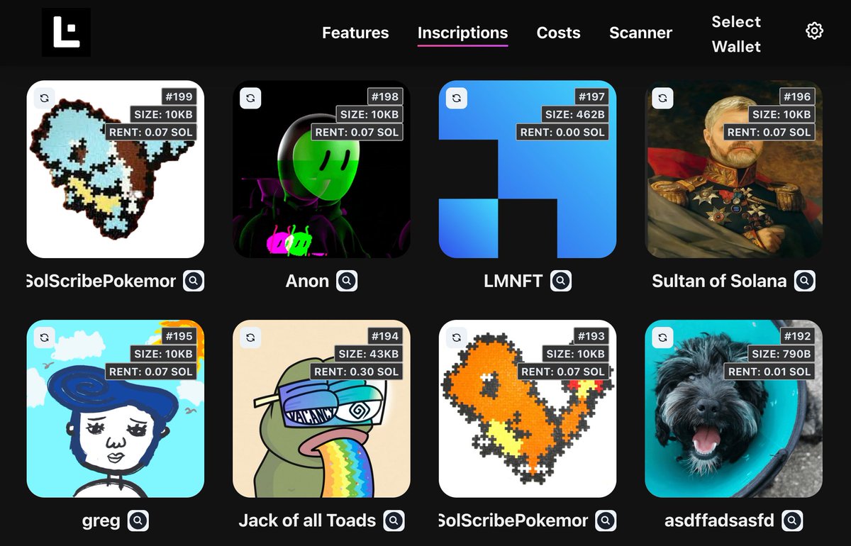 hamster_labs's tweet image. Today we are launching Inscriptions on Solana! 

Now anyone can put their nfts on-chain! (Just like Ordinals!)

- basically inscriptions are solana addresses that contain images stored on-chain

- this is distinct from NFTs, think of it as the component you normally store on…