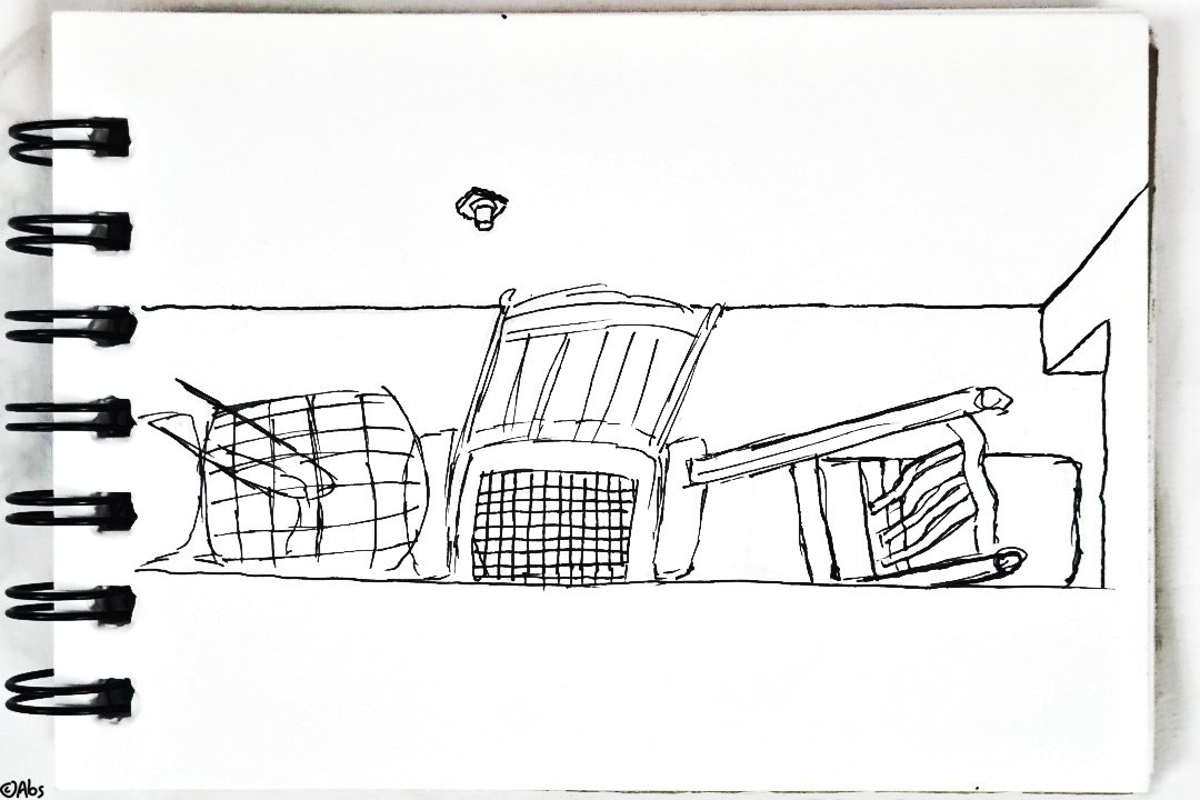 absoruto_art's tweet photo. Chairs stacked up in my grandmother's home attic
Day - 317 #absorutoart
#penillustration #drawing #penart #illustrationsketch #sketcheveryday #dailyartist #ArtistOnX #penhatching https://t.co/6yfaUSnN3s