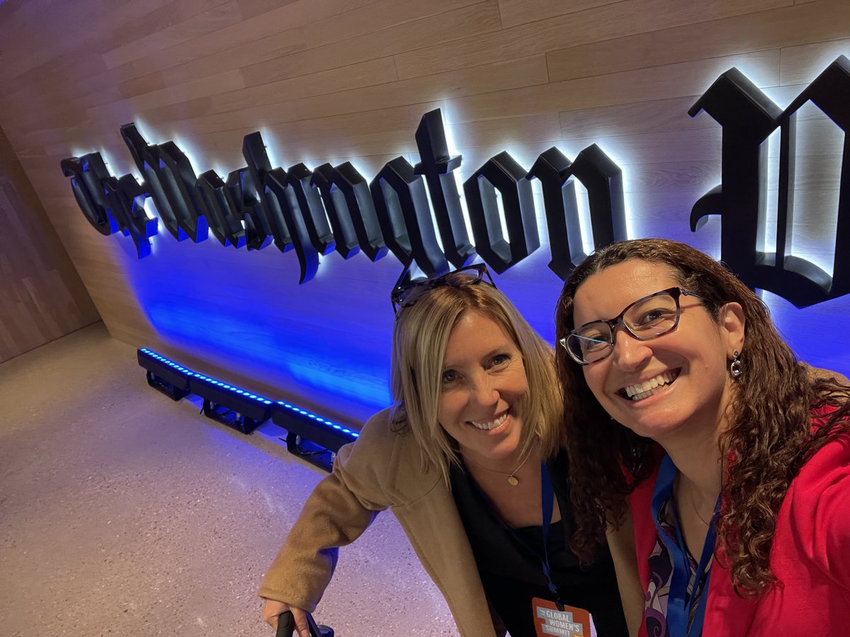 Had a special day yesterday at the Global Women’s Forum at WaPo.