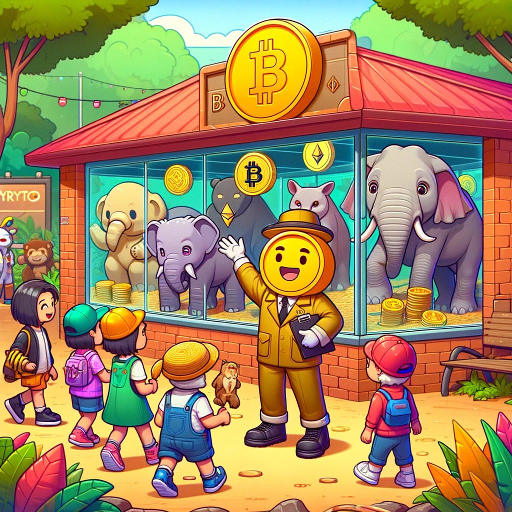SatireStash's tweet photo. 🐘🌿 Welcome to the $STSH Crypto Zoo! Our digital safari is packed with the wildest crypto critters you’ve ever seen. Come for the memes, stay for the fun! 

#CryptoZoo #DigitalSafari #MemeMenagerie #STSH #Token #Memecoin #Tokenomics #cryptomarket  #TokenLaunch #cryptocurrency https://t.co/xkGzrX1ETg