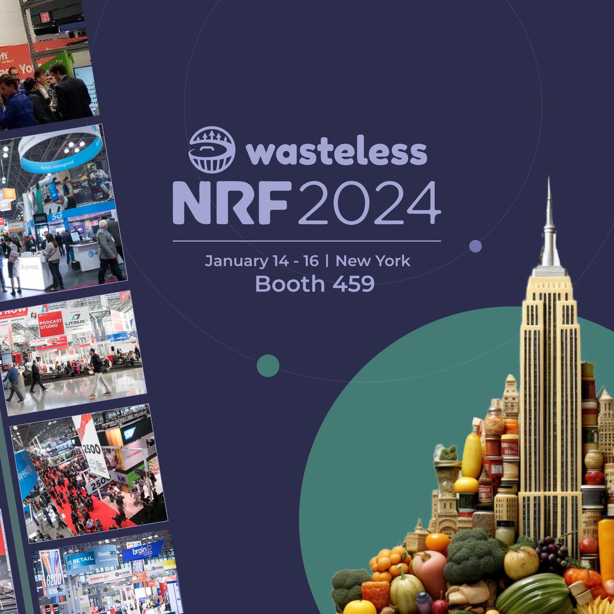 NYC, we are coming to <a href="/NRFnews/">National Retail Federation</a>  2024 this January.

Did you know that supermarkets waste the equivalent of 100 Empire State Buildings in food every year? 

Join us in changing this trajectory,
Jan 14-16, 2024,
Booth 459.

Book a meeting: 
calendly.com/willem-wastele…