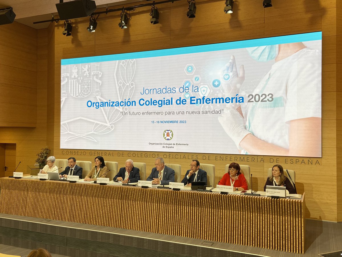 🔴 ¡Buenas tardes, enfermeras y enfermeros! Comenzamos las #JornadasPresidentes de la Organización Colegial en la sede del Consejo General de Enfermería

En nuestras redes sociales, te vamos a contar lo más destacado 📲