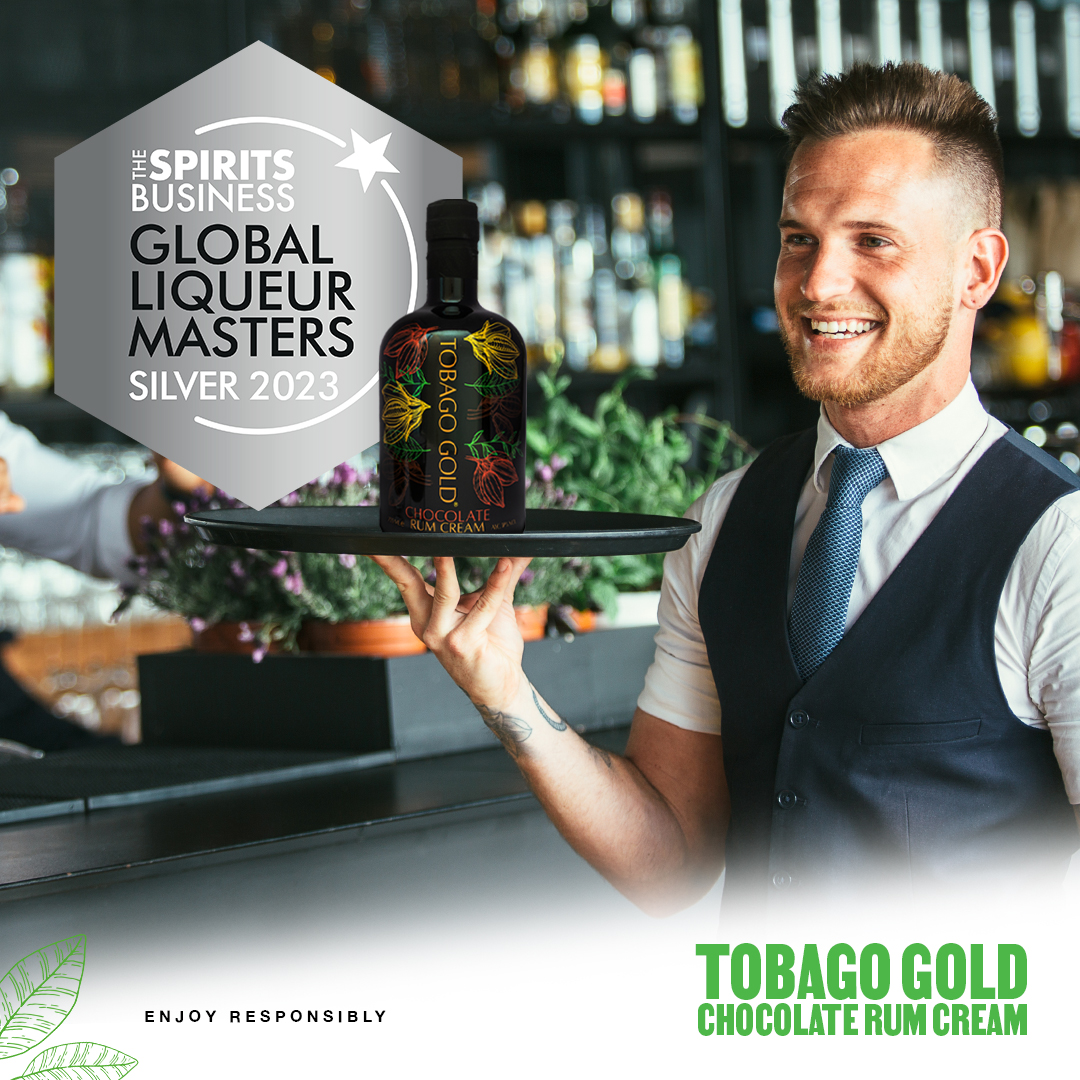 TobagoGold's tweet photo. Serving up another win! #TobagoGold dazzles at The Spirits Business Global Liqueur Masters 2023!
Follow the link to find availability in your region! 
#SpiceItUp #chocolaterumcream #liqueur #tobago
#trinidadandtobago #chocolatelover #rum
 #caribbean #cocoa https://t.co/0V3Bur4grF