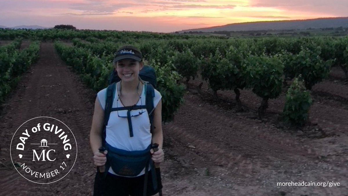 “The Morehead-Cain impacted my @UNC experience by providing many opportunities to expand my horizons . . . I would have never even considered embarking on a journey like the Camino de Santiago, which I now consider one of my most pivotal experiences.” —Daughtry Williams ’24