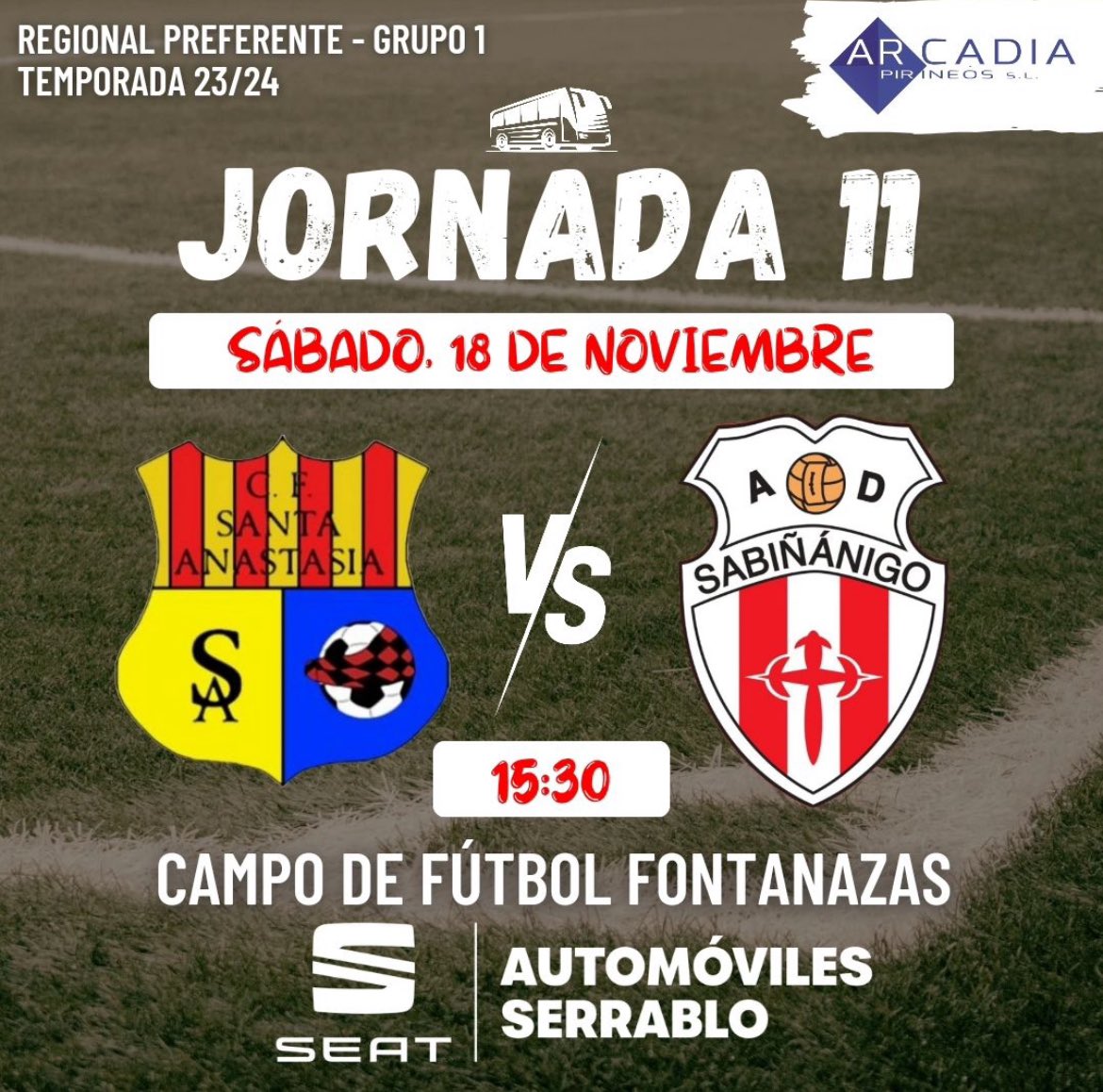 A.D. Sabiñánigo tweet media