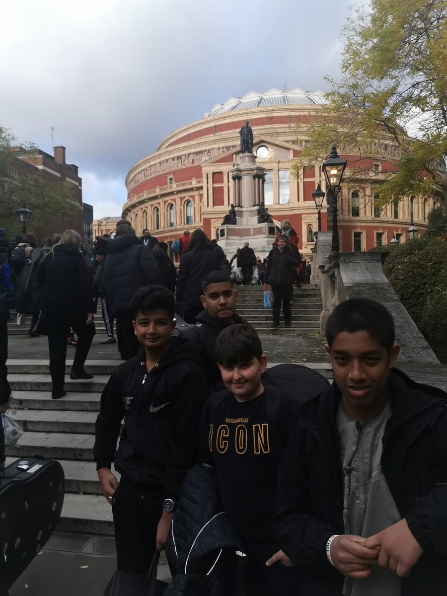 We have arrived! Ark Boulton has made it to the Royal Albert Hall. Performing tonight at the Music for youth proms alongside the Azaad dhol ensemble #sfeensembles @sfe_ms #royalalberthall