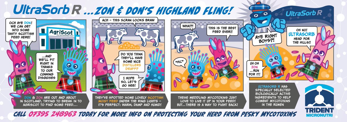 Zon &amp; Don are back, but this time they are out and about in Scotland! Come and find out how to stop them at AgriScot on the 22 Nov, we will be on stand 52!