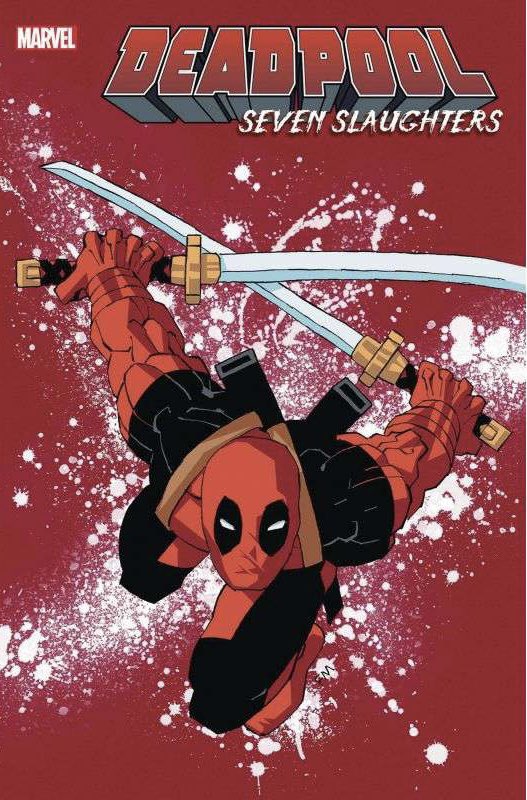 Can’t even begin to express what a thrill seeing <a href="/FrankMillerInk/">Frank Miller</a> illustrate Deadpool. His amazing rendition covers copies of Deadpool:Seven Slaughters out NOW!