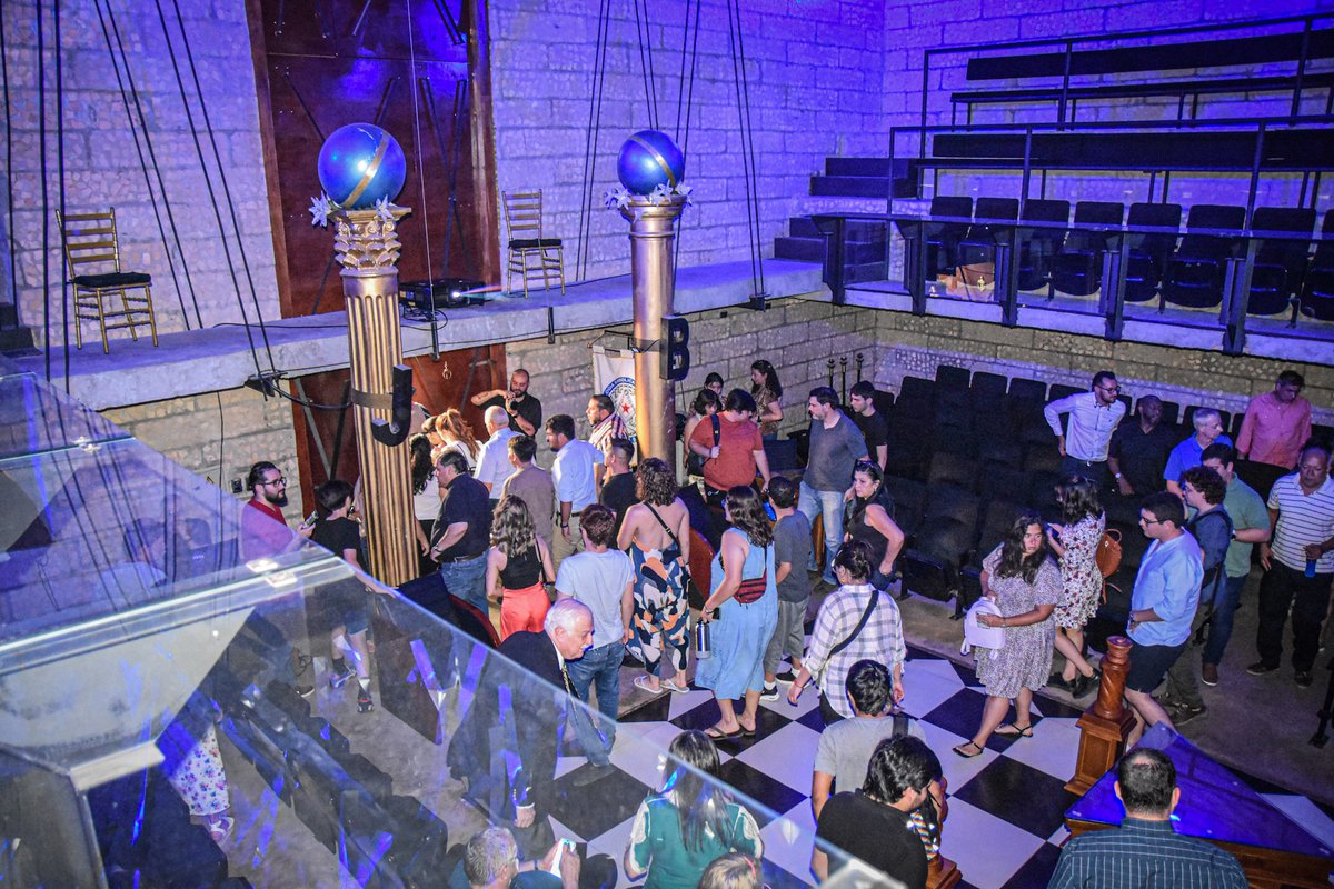 granlogiapy's tweet photo. Momentos únicos dentro del Palacio Masónico de la Gran Logia Simbólica del Paraguay en #LaNocheDeLosMuseos
Cerca de 3.500 personas exploraron el majestuoso Palacio y el #MuseoMasónico recientemente inaugurado.
#SoyGLSP #SoyRegular #LinajeHistórico #Freemasons #Freemasonry #GLSP #MasoneríaRegular #MasoneríaParaguaya #Historia #Museo