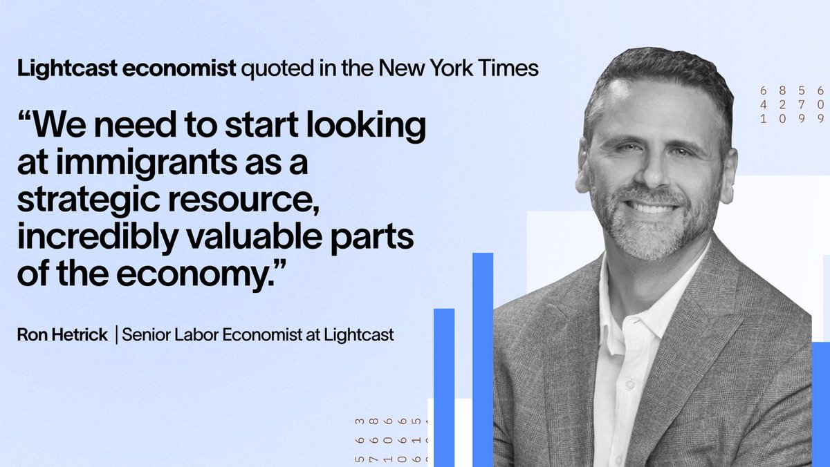 LightcastData's tweet photo. Our senior economist Ron Hetrick was featured in a recent @nytimes article using Vermont as an example of the permanent labor shortage facing the US amid an aging workforce.  https://t.co/qXO21vxUem https://t.co/YViWuju2WB