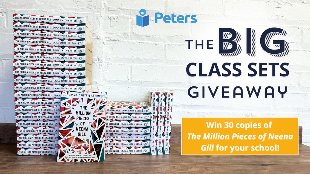 We've given away EIGHT class sets so far to lucky schools! This week is one of your final chances to win a class set📚️⁠ ⁠ To win The Million Pieces of Neena Gill, share this post and make sure you are following our account before Friday 17th, 6pm.