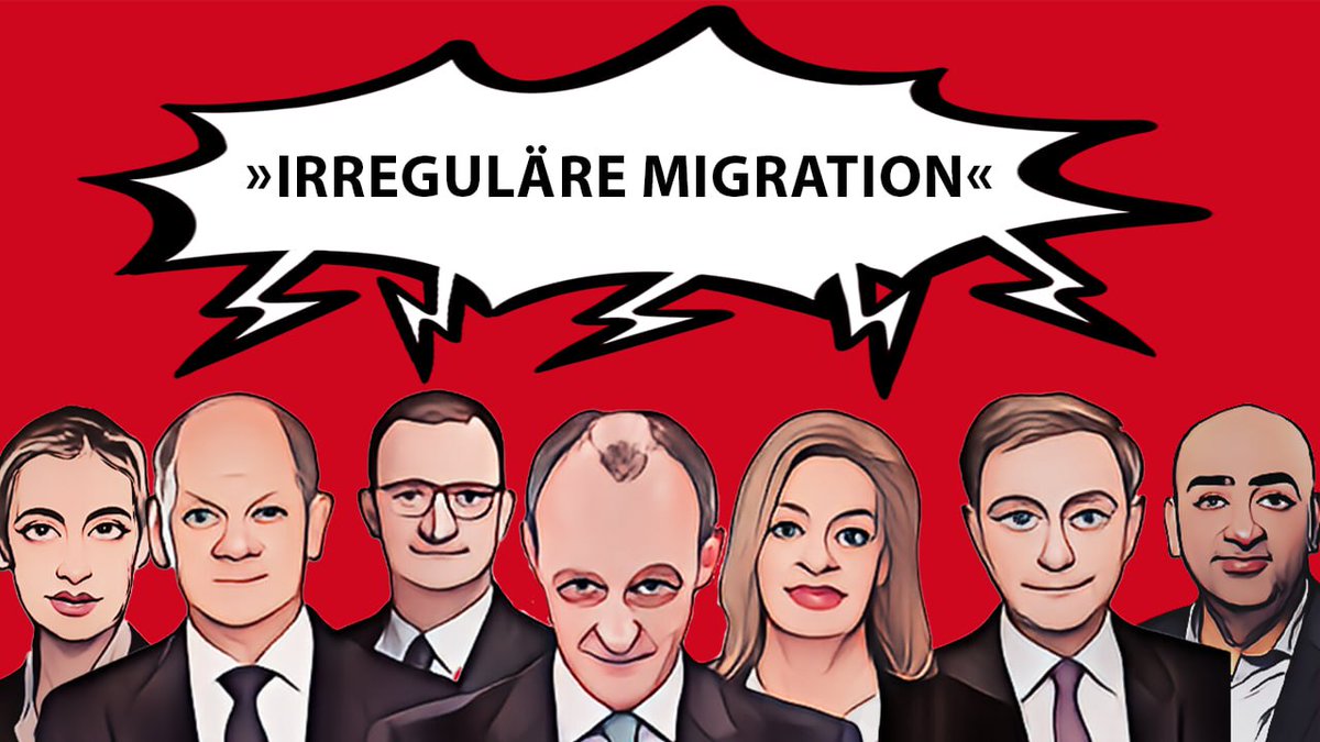 #IrreguläreMigration - die AfD nutzt den Begriff schon seit 2017, mittlerweile sprechen v. Friedrich Merz über Olaf Scholz bis Omid Nouripour alle davon, er steht gar im Koalitionsvertrag. Warum die Verwendung nicht nur gefährlich, sondern auch falsch ist: proasyl.de/news/der-begri…