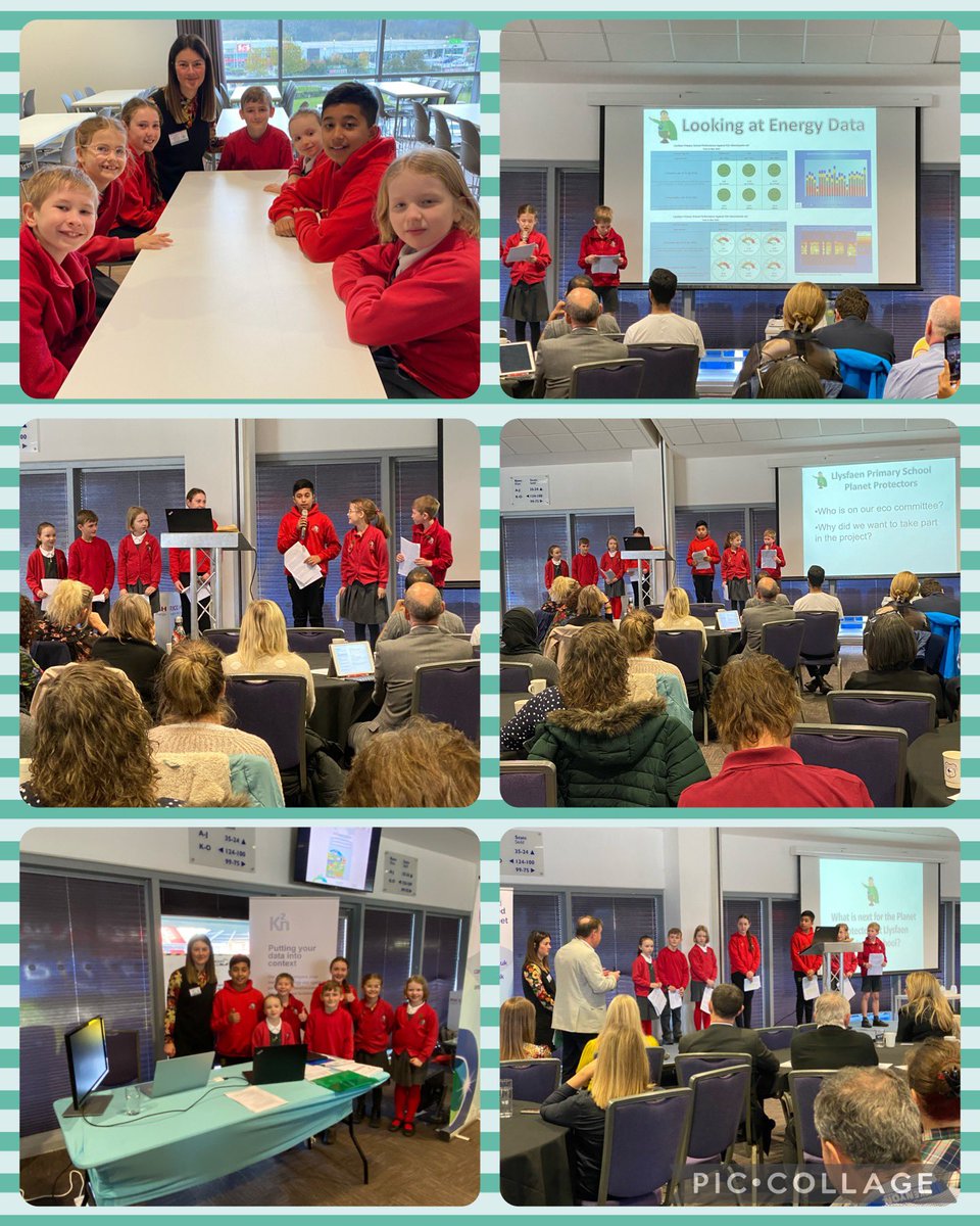 Our Eco Committee were invited to the ‘One Planet Cardiff’ conference to deliver a presentation, sharing the fantastic work we have done as a school to reduce our energy consumption. Everyone was so impressed! We even had our platinum flag renewed on the spot! <a href="/KeepWalesTidy/">Keep Tidy</a>