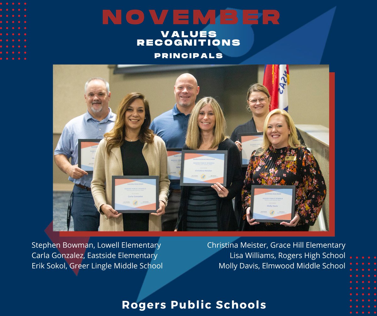 RHSMounties's tweet photo. Congratulations to Mrs. Williams and Dr. Tice for being recognized by district leadership  for demonstrating the values of our district! #RPSshines #whereALLsucceed https://t.co/9o0VMthsLa