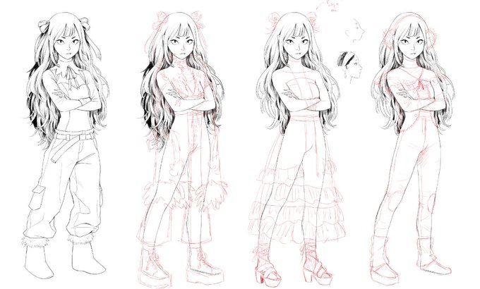 hiii today at the stream ill be working on some character design hehe.. 4:15 gmt-3 (about 4 hours from now!) 🤠 https://t.co/MuBJQ7wmpl 