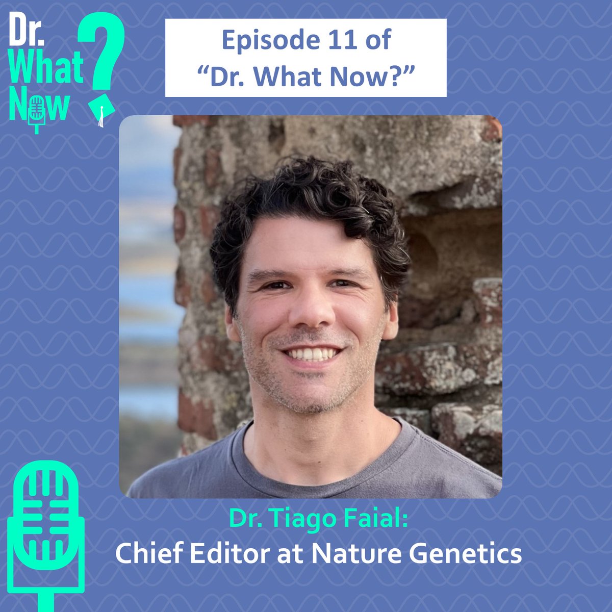 Ep. 11 is out! Considering an editing career? Zoe interviews Dr. Tiago Faial, @NatureGenet chief editor. They explore shifts in scientific publishing and the editor's daily role and career trajectory🎧Listen now: shorturl.at/nqEIL #Dr_WhatNow #Podcast #Nature
