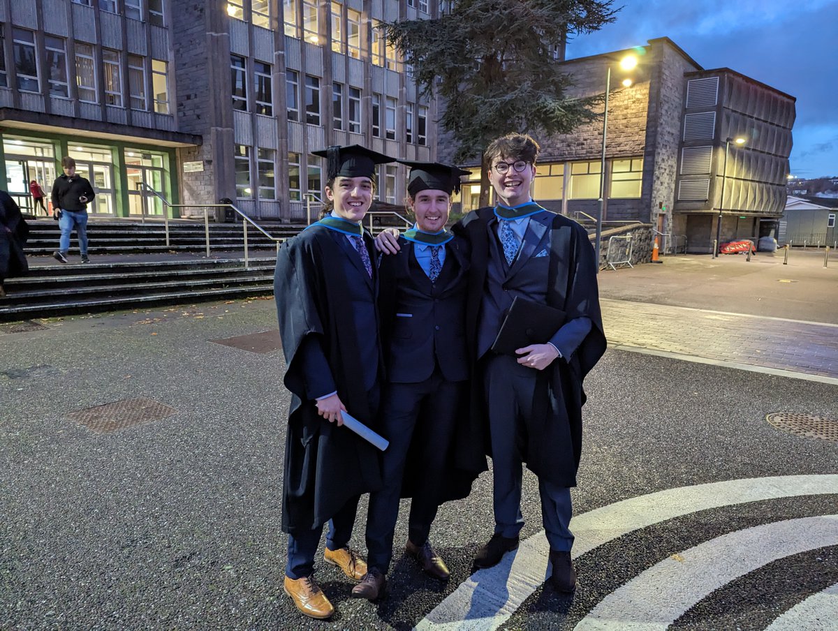 PhysicsUcc's tweet photo. Huge congratulations to all our undergraduate students who graduated yesterday! May your futures be bright ๐คฉ
@SEFSUCC
#physics #maths #chemistry #ucc #graduation23 https://t.co/ebgAd58s6G
