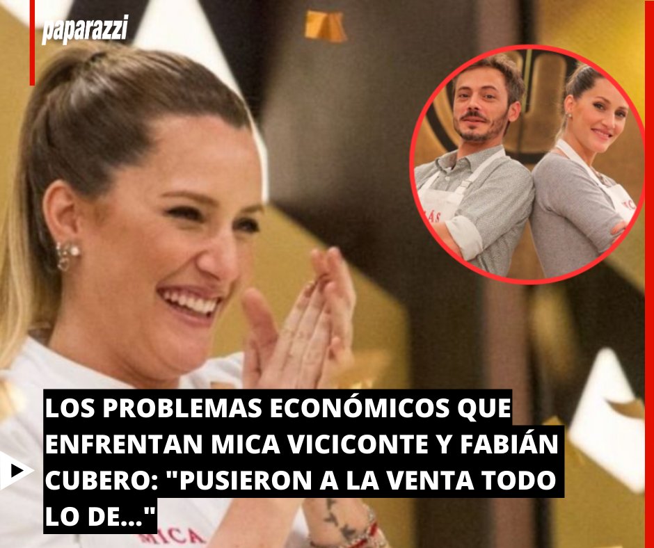 PaparazziRevis's tweet photo. 😳💸 ¿Están en crisis? Leé la nota para conocer todos los detalles:
https://t.co/bh2bIImbhX
#MicaViciconte #FabianCubero #ProblemasEconomicos https://t.co/FRNgkrqih8