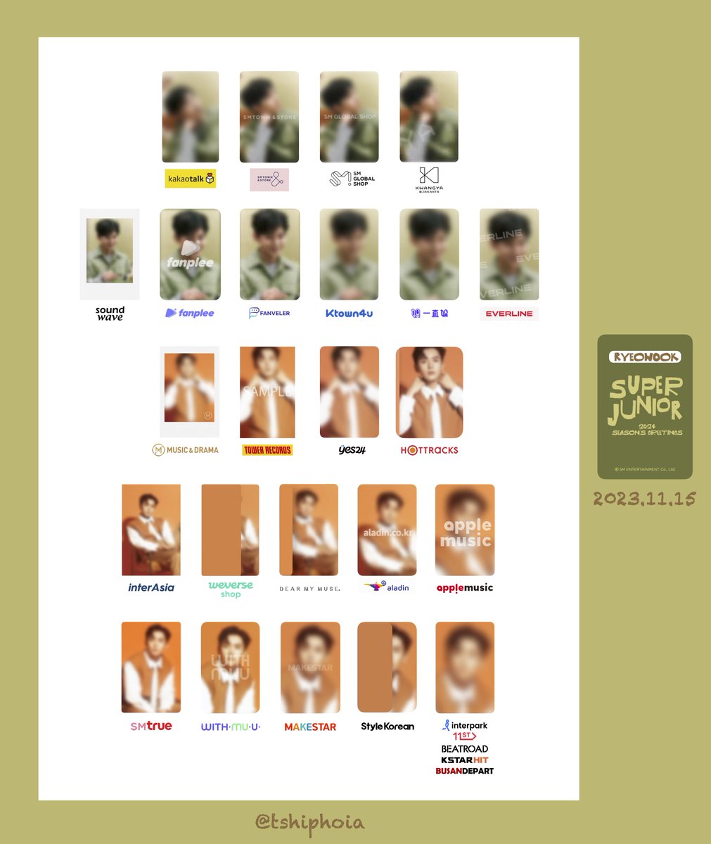 tshiphoia's tweet photo. SUPER JUNIOR 2024 Season’s Greetings POB Preview Template
#려욱 #RYEOWOOK 
#슈퍼주니어 #SUPERJUNIOR https://t.co/ARiHbJP9Z4