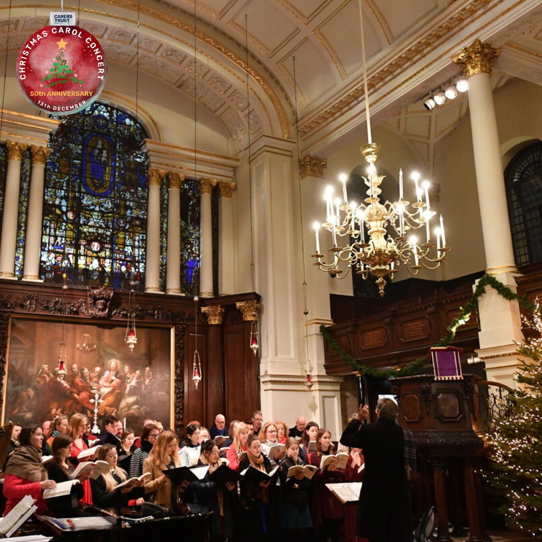 Experience a beautiful Christmas Carol Concert on 13th December in London. 🗣️ Classic carols 🍾 Drinks reception ⛪ Stunning location 🌟 Readings from celebrities All in support of unpaid carers! Get your tickets today, limited amount available! 👉 bit.ly/3tMjboA