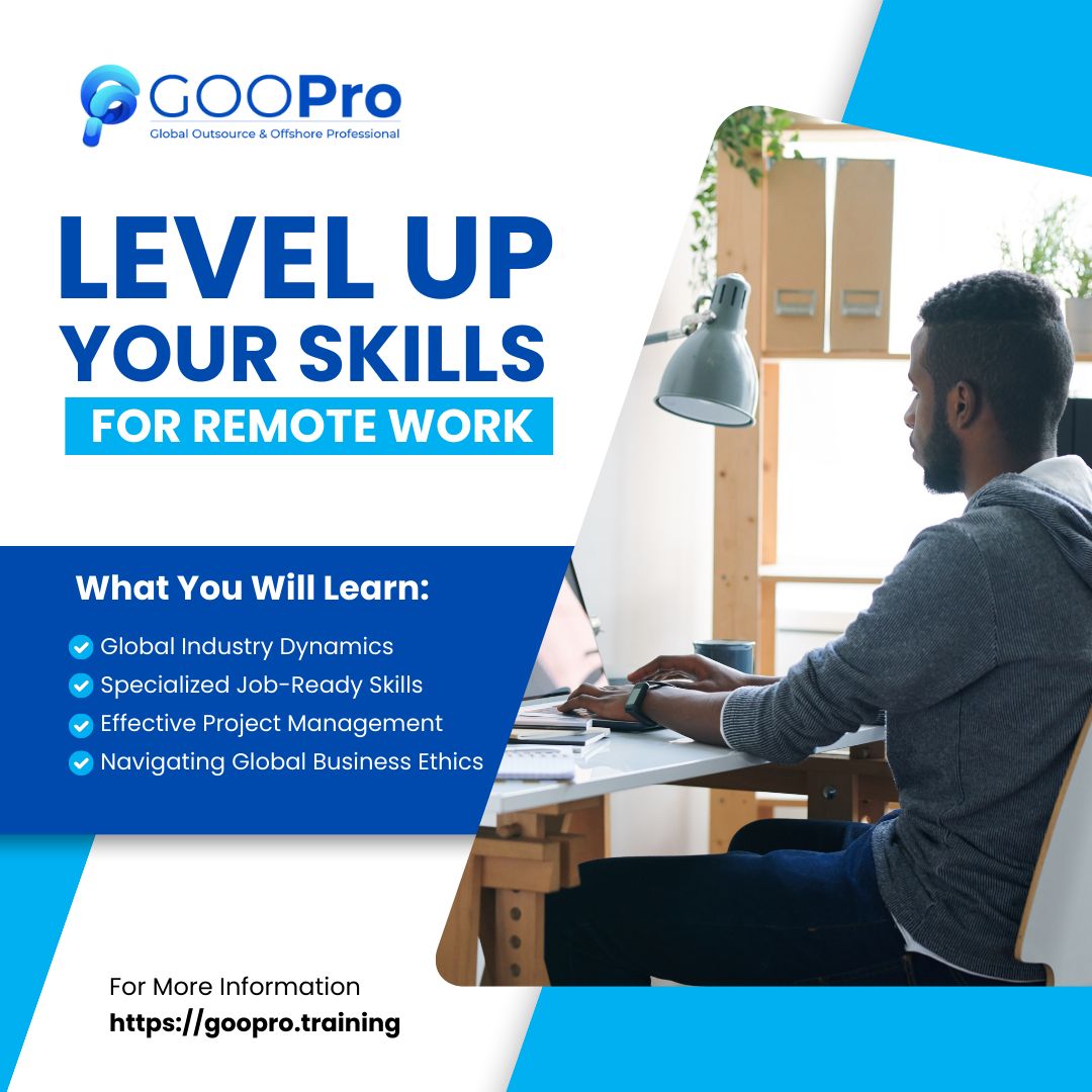 gooprotraining's tweet photo. Elevate your skills from the comfort of your home and compete in the global market for remote work. Join our training sessions today! https://t.co/cv8uNX4Mb3. #VirtualTraining #ProfessionalDevelopment #remotework #StayCompetitive https://t.co/v95GzyAM5T