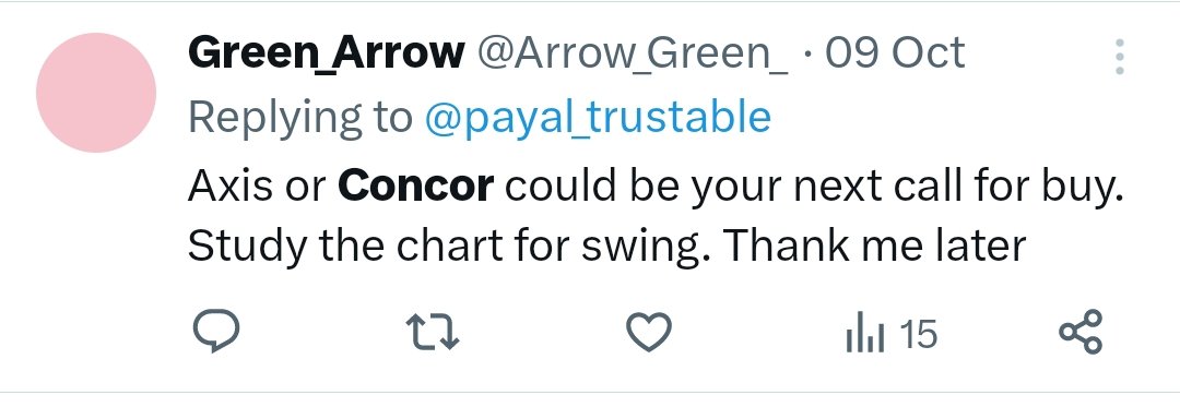 Arrow_Green_'s tweet photo. You predict the market while I predict your next call... Your next call was predicted weeks back... 🤑🤑🤑 https://t.co/05iDAY48ww