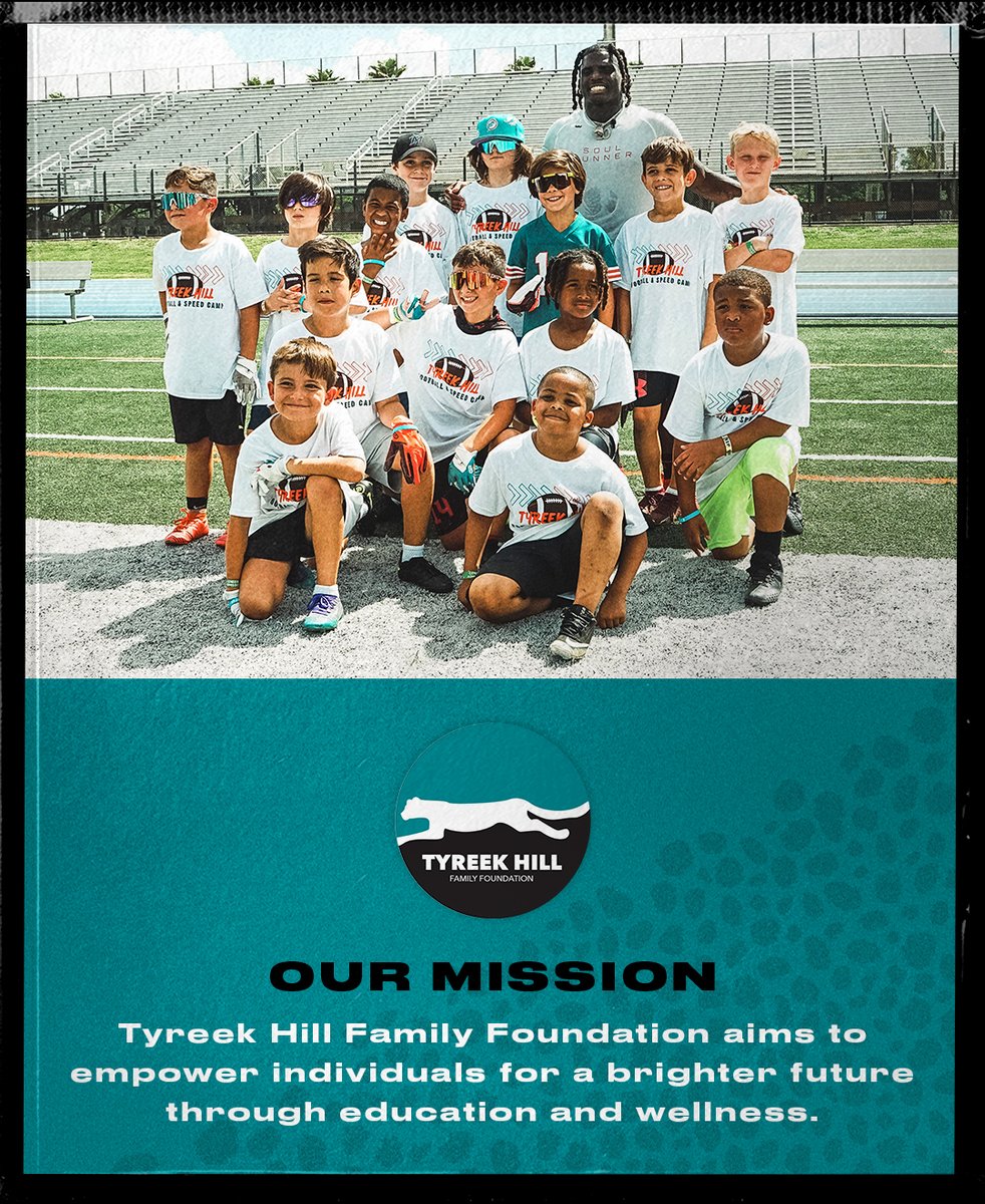 Tyreek Hill Family Foundation tweet media