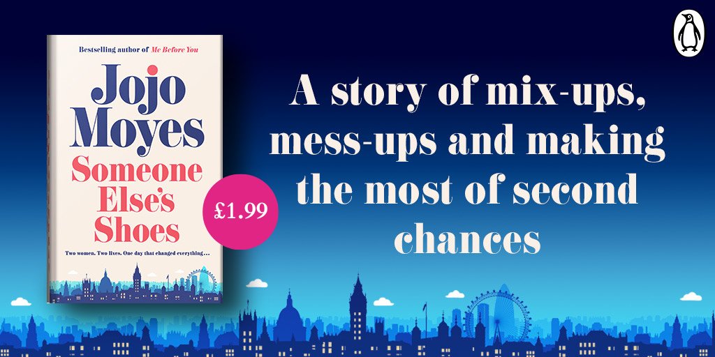 Who are you when you are forced to walk in someone else's shoes? For 1 day only, you can get your hands on the bestselling new novel from @jojomoyes #SomeoneElsesShoes for just £1.99! Treat your Kindle this autumn ✨amazon.co.uk/Someone-Elses-…