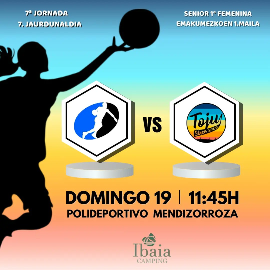 PRÓXIMA JORNADA  

✈️ Experience 🆚 Camping Ibaia Toju
🗓 Domingo 19
🕛 11:45H
🏟 Polideportivo Mendizorroza