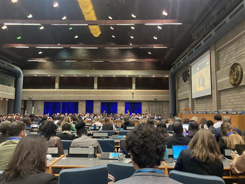 #PlasticsTreaty Great to hear acknowledgment yesterday that plastic is not just a waste management issue - it is also a climate change issue. By 2040, up to 19% of global greenhouse gas emissions will stem from plastics. These crises must be tackled in tandem.<a href="/GugsGhataure/">Gurveena Ghataure</a> #INC3