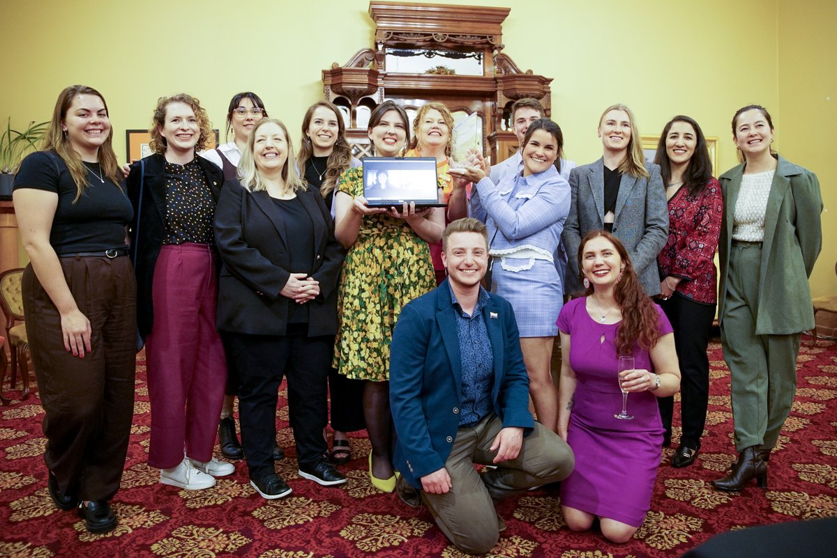 A big thank you to Lord Mayor <a href="/AnnaReyno/">Anna Reynolds</a> for hosting us at nipaluna/Hobart Town Hall tonight to celebrate the Eureka Prize. It was great to catch up with past and present TWICS members, friends, and family. More to come...