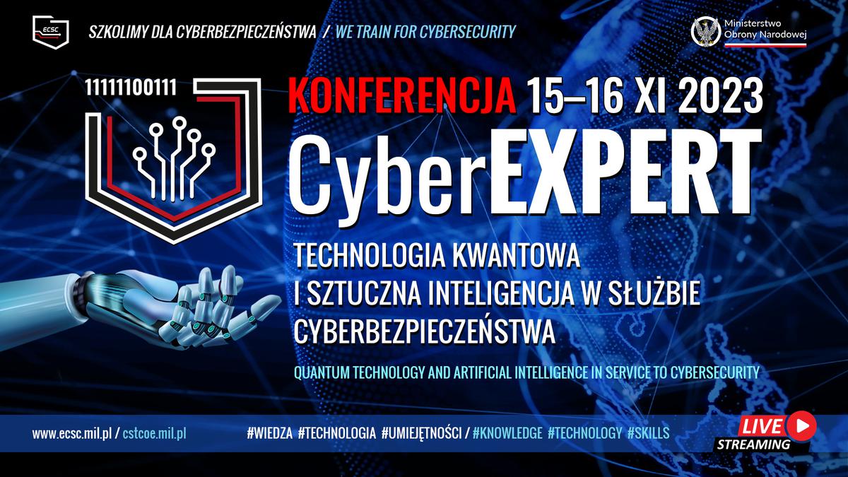 NASK_pl's tweet photo. Trwa konferencja #CyberEXPERT organizowana przez @ECSC_MIL. W wydarzeniu bierze udział dr inż. Michał Wroński z Zakładu Kryptologii #NASKScience. Zapraszamy na prelekcję naszego eksperta „Wyżarzanie kwantowe a (nie)bezpieczeństwo szyfrów strumieniowych”. 

#Transmisja: https://t.co/oxUO77PgDY