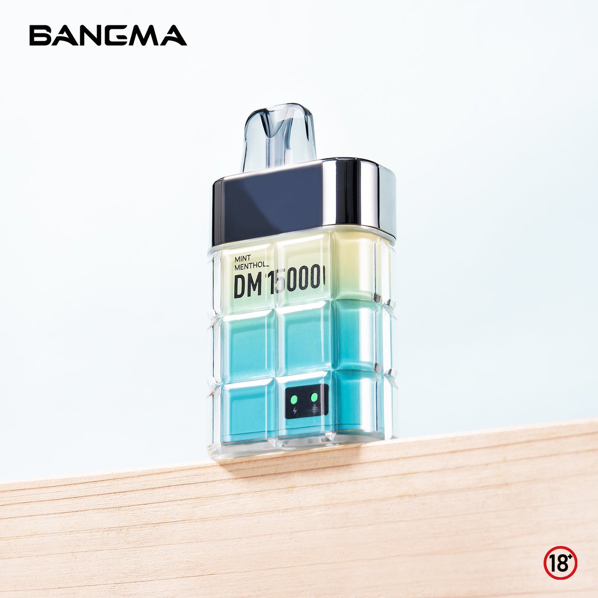 Bangma DM15000 disposable comes equipped with two LED indicators – one to show battery status and the other to keep you informed about the remaining e-liquid level.

Customize your vape brand. Visit us at bangmavape.com
Email: sales@bangmavape.com