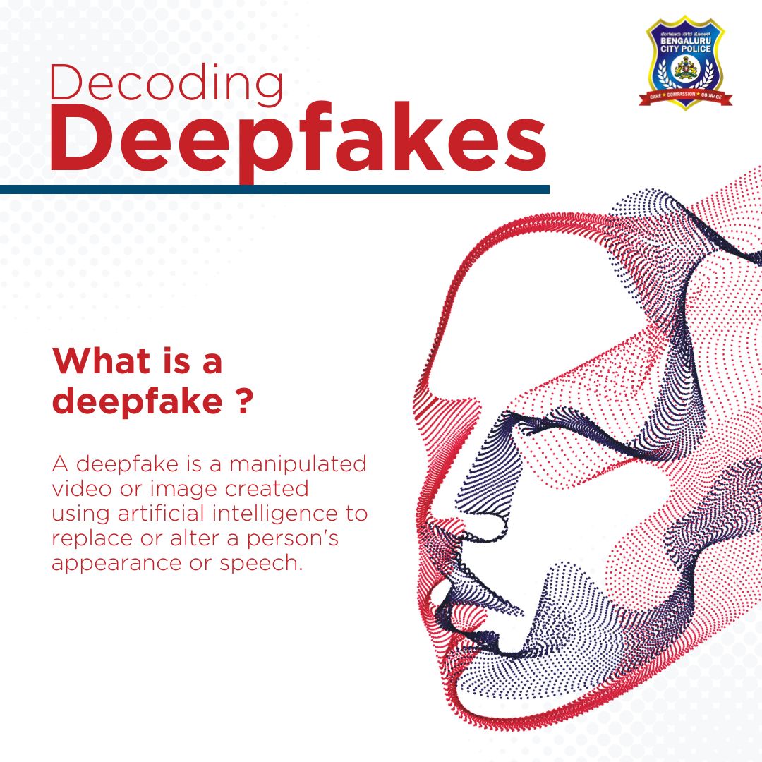 Unmasking the Unseen: Deepfakes are the chameleons of the digital world – stay vigilant, Bengaluru!

#Deepfake #BeCyberSafe
