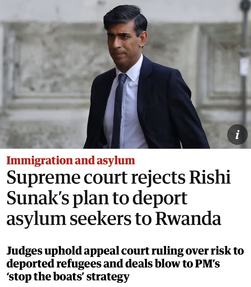 It’s been crystal clear all along that Rwanda is not a safe place to send refugees It’s time to end the performative cruelty. @TheGreenParty won’t stop fighting for a fairer and kinder approach