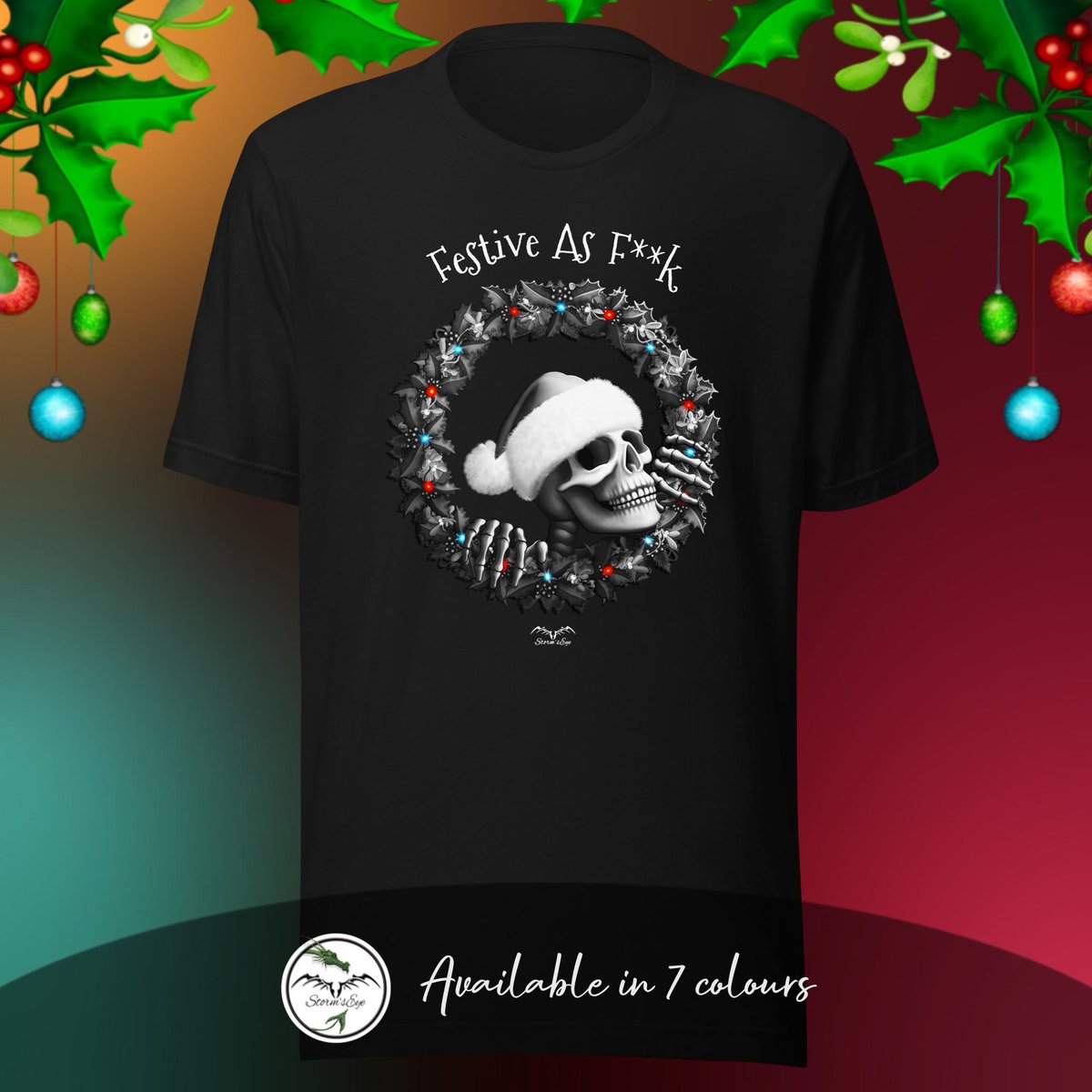 StormseyeDesign's tweet photo. Everyone has that one family member who slopes about in black and refuses to wear cute and sparkly things at Christmas, right? https://t.co/CJgMqRphwB
#smallbusinessowneruk #originalartwork #festiveseason #christmasgoth #alternativexmas #gothgifts #alternative #darkaesthetic https://t.co/xyOKle4qt3