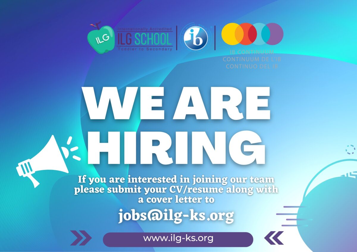 ILGSchool's tweet image. A number of positions for the 2024-2025 school year are advertised on our website ilg-ks.org/employment/ and on TIE Online tieonline.com/default.cfm. 

#ibmyp #ibpyp #ibdp #Kosovo #kosova #ibtogether #ilgtogether