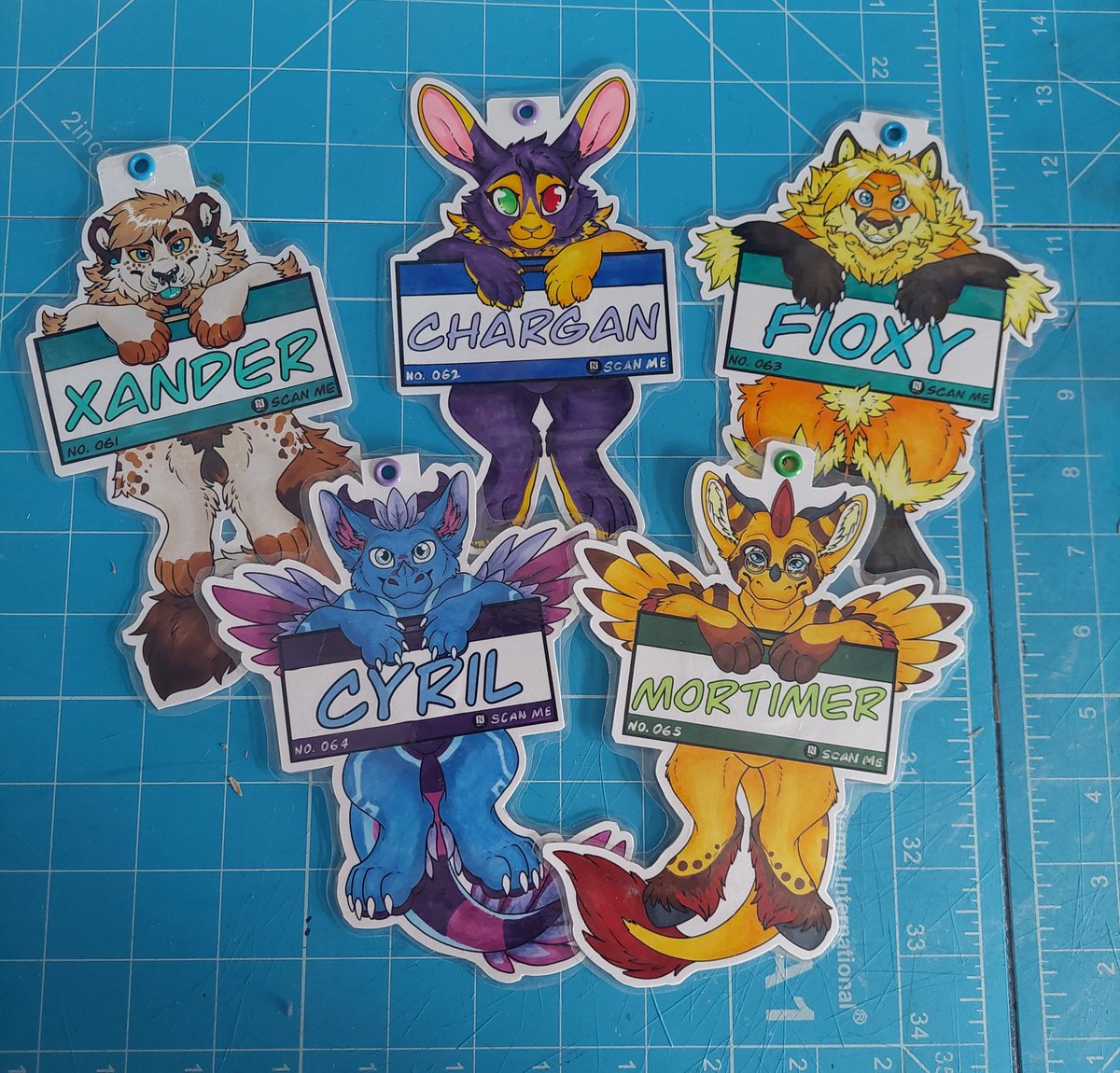 Kerijiano's tweet photo. Thinking of opening for ten slots next time I open, mostly because it's getting close to december (eek!) So postal times AND my being busy means I won't open again this year.
Thoughts?
(Photo for attention)
#danglebadge #furry #furryart https://t.co/iJggO6QiWY