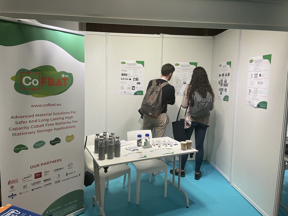 👀 Lots of interest today at the CoFBAT booth which is being presented at @BID_23. Come and find us on day 2 where we will presenting the project, it’s vision and it’s aims!

Subscribe to our latest activities 👉 cofbat.eu/vision-concept 

#BID2023
