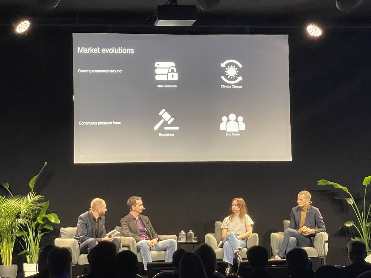 Session about Privacy and Sustainability: Making it a Virtuous Asset for Your Business at the Piano Academy Live
