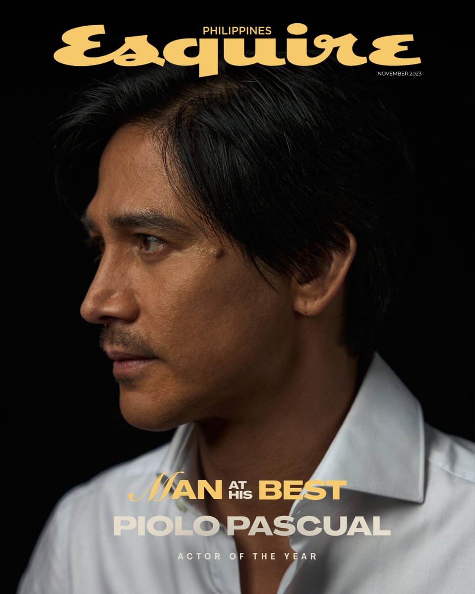 Piolo Pascual is Esquire's Actor of the Year Read the story here: rb.gy/n0bxgp #EsquireMAHB2023 #EsquireManAtHisBest